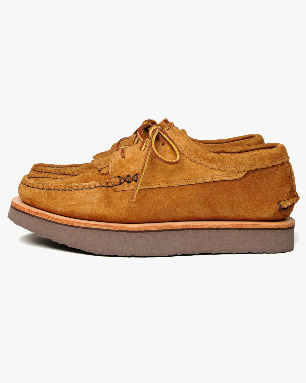 Yuketen Blucher Rocker w/ Kiltie Shoe - FO G Brown / Brown Rocker ...