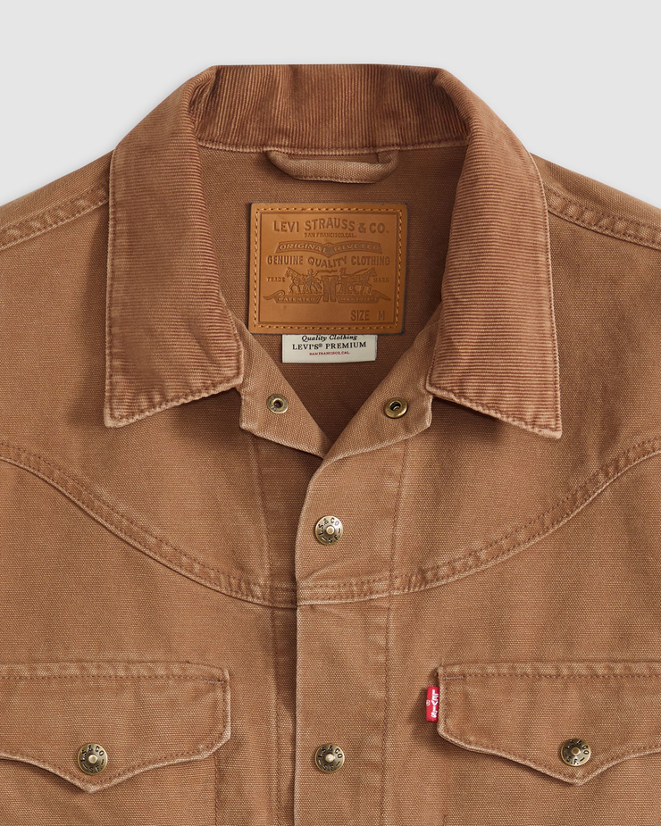 Levi's® Western Shorthorn Trucker Jacket - Bison | Levi's® Jackets & Coats | JEANSTORE