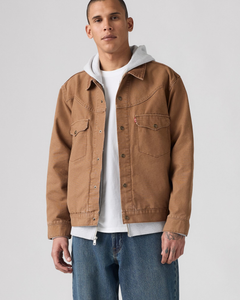 Levi's® Western Shorthorn Trucker Jacket - Bison