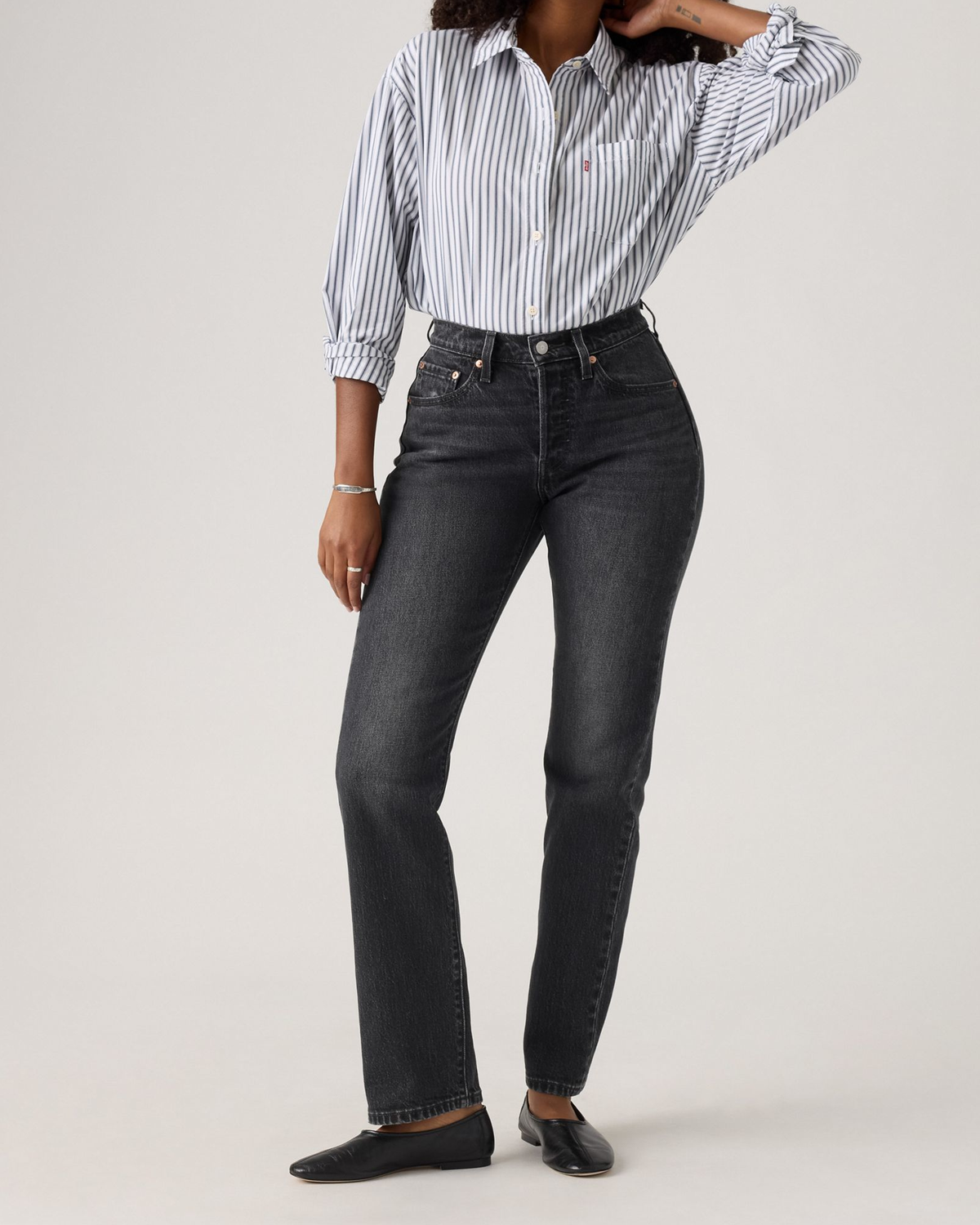Levi's® Womens 501 Curve Straight Leg Jeans - Memories Of You | Levi's® Jeans | JEANSTORE