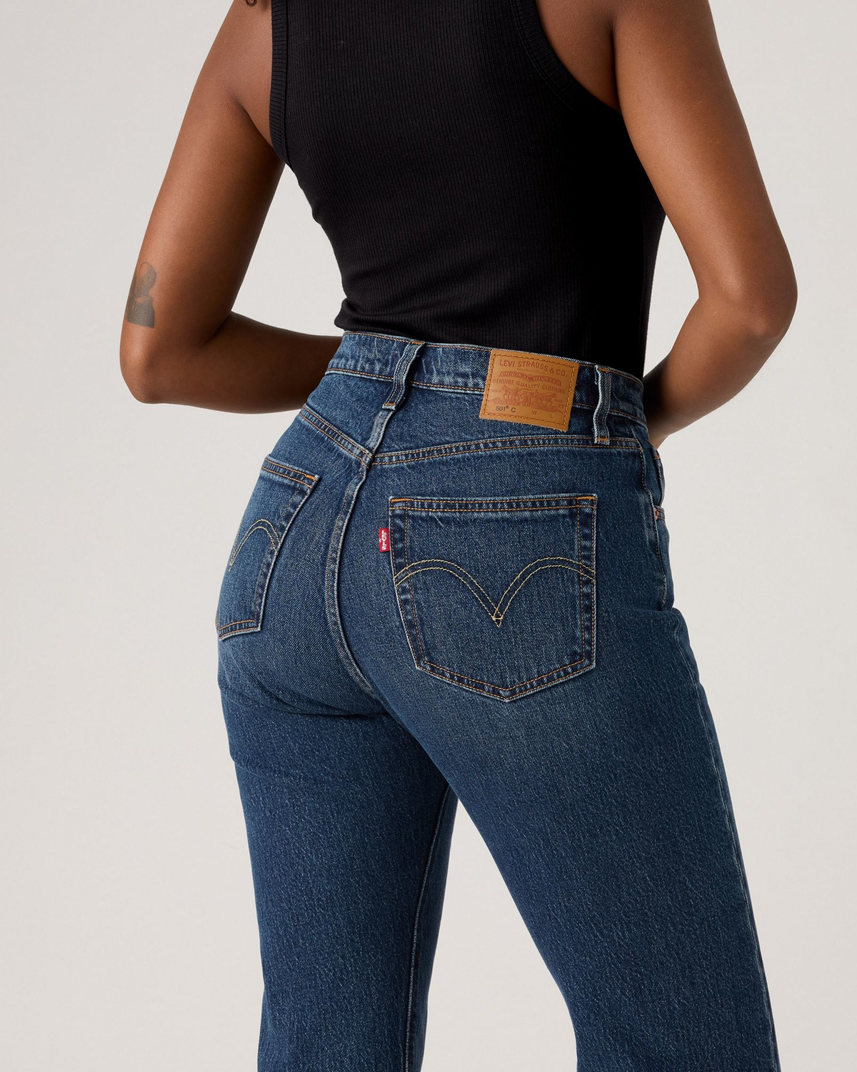 Levi's® Womens 501 Curve Straight Leg Jeans - Cold Summer | Levi's® Jeans | JEANSTORE