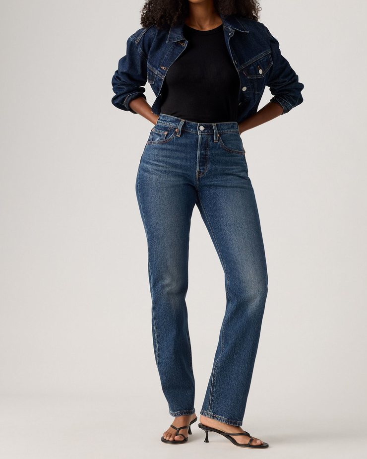 Levi's® Womens 501 Curve Straight Leg Jeans - Cold Summer | Levi's® Jeans | JEANSTORE