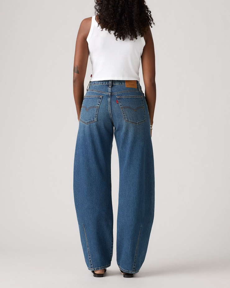 Levi's® Womens Baggy Dad Barrel Loose Fit Jeans - Most Wanted
