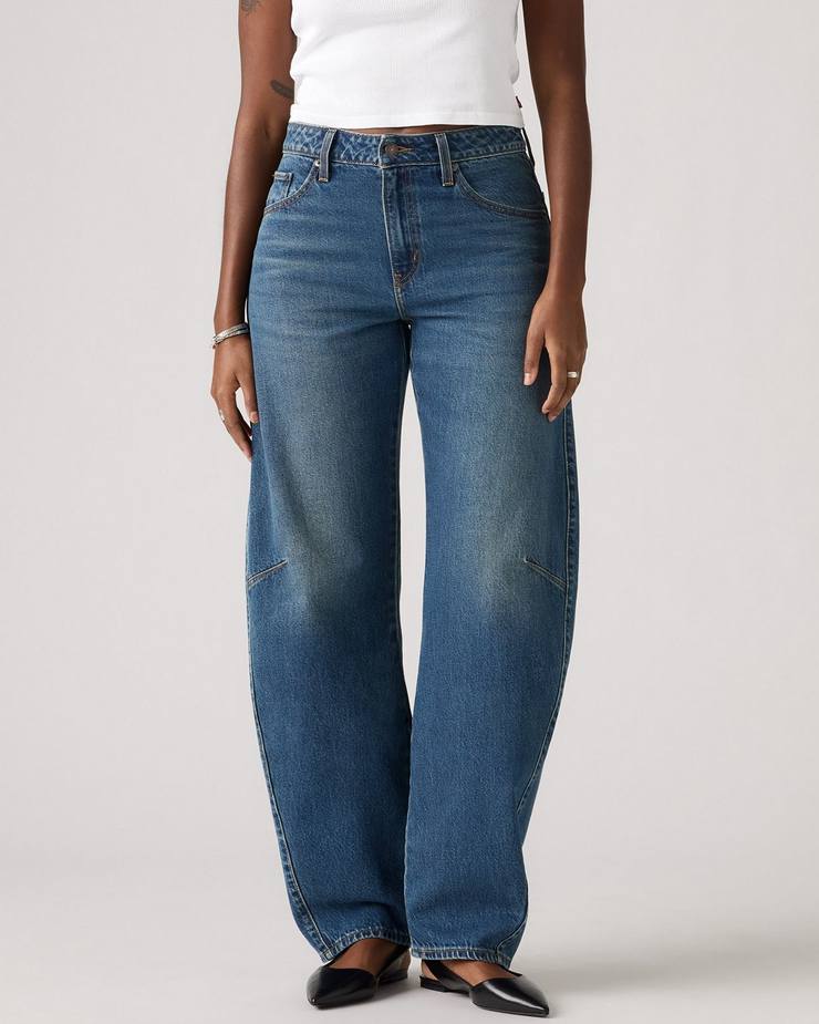 Levi's® Womens Baggy Dad Barrel Loose Fit Jeans - Most Wanted