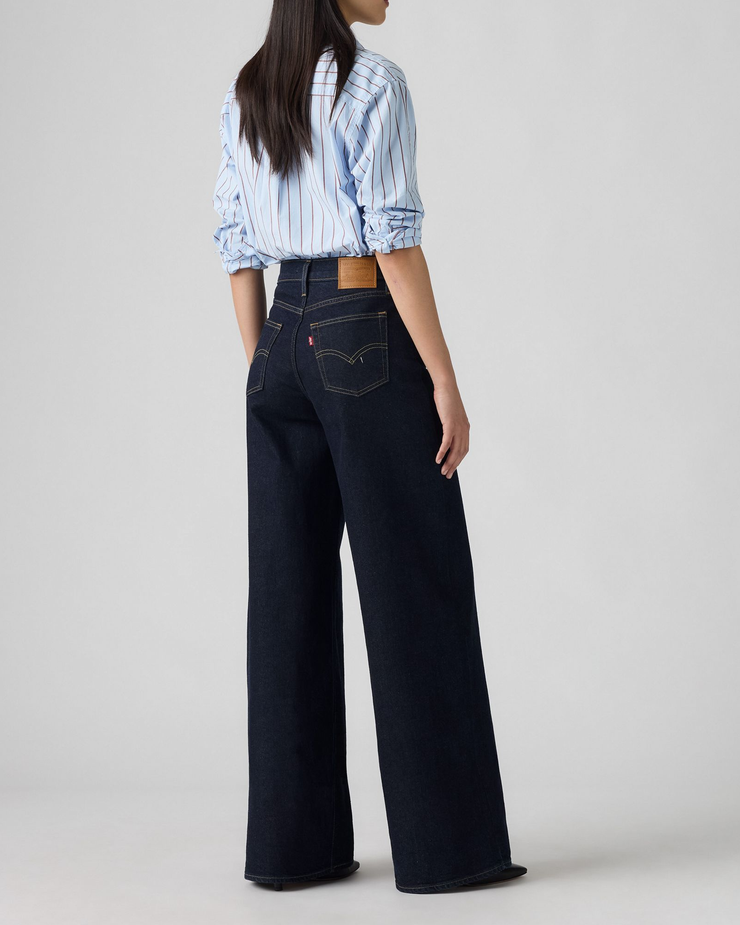 Levi's® Womens 728 High Rise Wide Leg Jeans - Retro Rinse LB | Levi's® Jeans | JEANSTORE