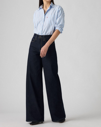 Levi's® Womens 728 High Rise Wide Leg Jeans - Retro Rinse LB | Levi's® Jeans | JEANSTORE