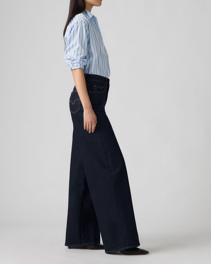 Levi's® Womens 728 High Rise Wide Leg Jeans - Retro Rinse LB | Levi's® Jeans | JEANSTORE