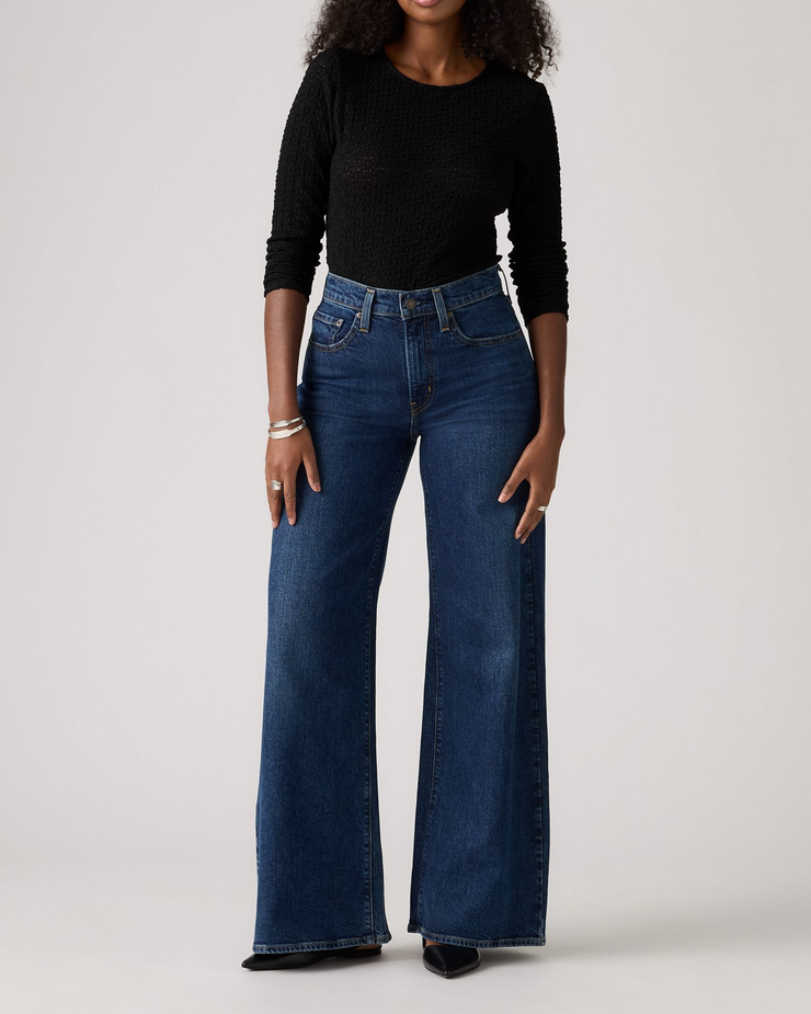Levi's® Womens 728 High Rise Wide Leg Jeans - Woodstock | Levi's® Jeans | JEANSTORE