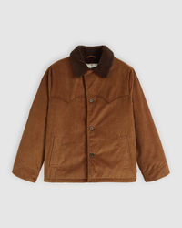 Levi's® Durham Cozy Short Coat - Bison | Levi's® Jackets & Coats | JEANSTORE