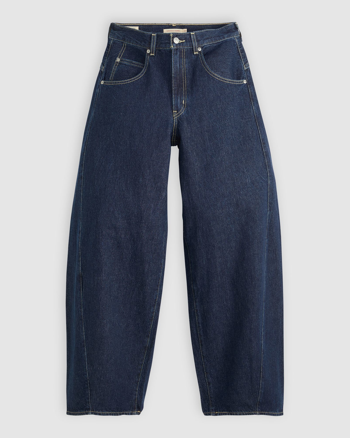 Levi's® Womens Super Baggy Barrel Jeans - Shaded View