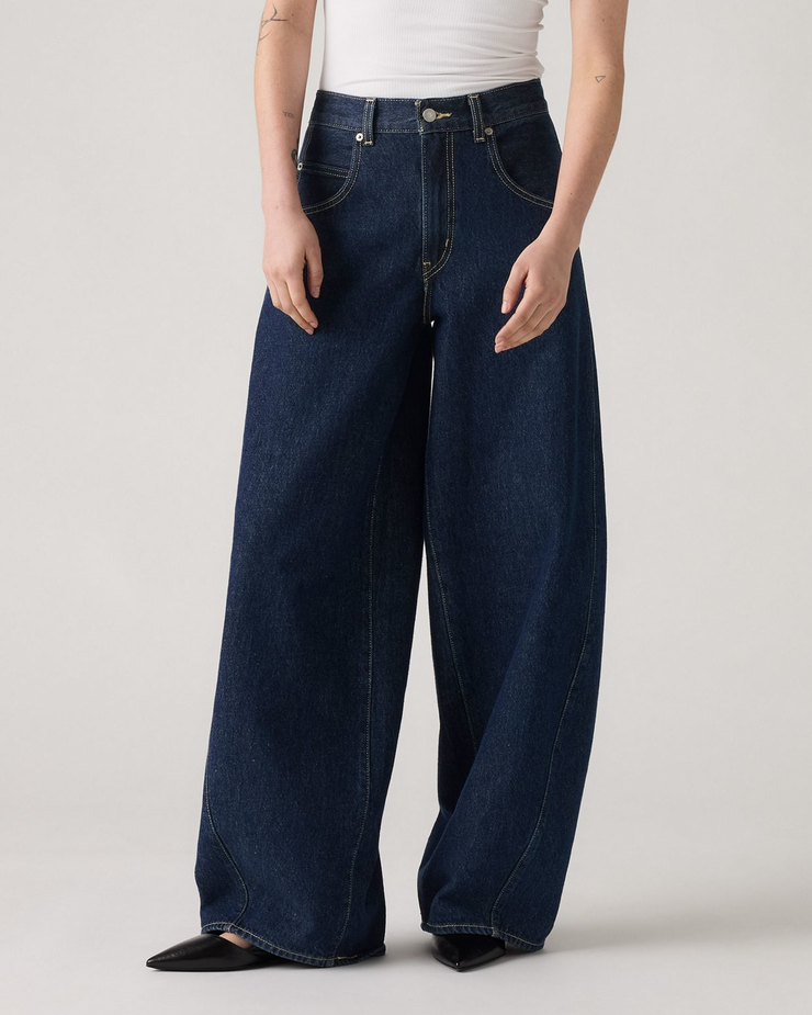 Levi's® Womens Super Baggy Barrel Jeans - Shaded View