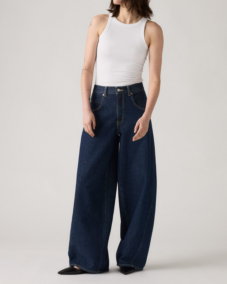 Levi's® Womens Super Baggy Barrel Jeans - Shaded View