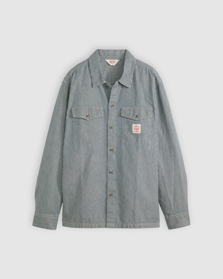 Levi's® Workwear L/S Worker Shirt - Washington Stripe II | Levi's® Shirts | JEANSTORE