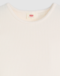Levi's® Womens Dry Goods Waffle Cap Tee - Gardenia | Levi's® T Shirts | JEANSTORE