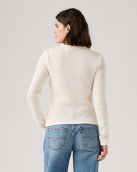 Levi's® Womens Dry Goods Waffle Henley - Gardenia | Levi's® T Shirts | JEANSTORE