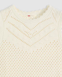Levi's® Womens Adrienne Crochet Tank Top - Egret | Levi's® T Shirts | JEANSTORE