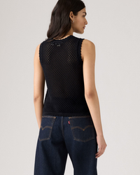 Levi's® Womens Adrienne Crochet Tank Top - Anthracite Night | Levi's® T Shirts | JEANSTORE