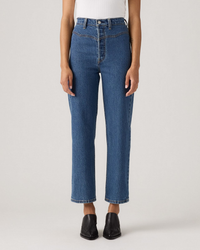 Levi's® Womens Ribcage Western Yoke Jeans - Valley View Stone