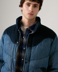 Levi's® Wild West Short Puffer Jacket - Riverbank | Levi's® Jackets & Coats | JEANSTORE