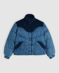 Levi's® Wild West Short Puffer Jacket - Riverbank | Levi's® Jackets & Coats | JEANSTORE
