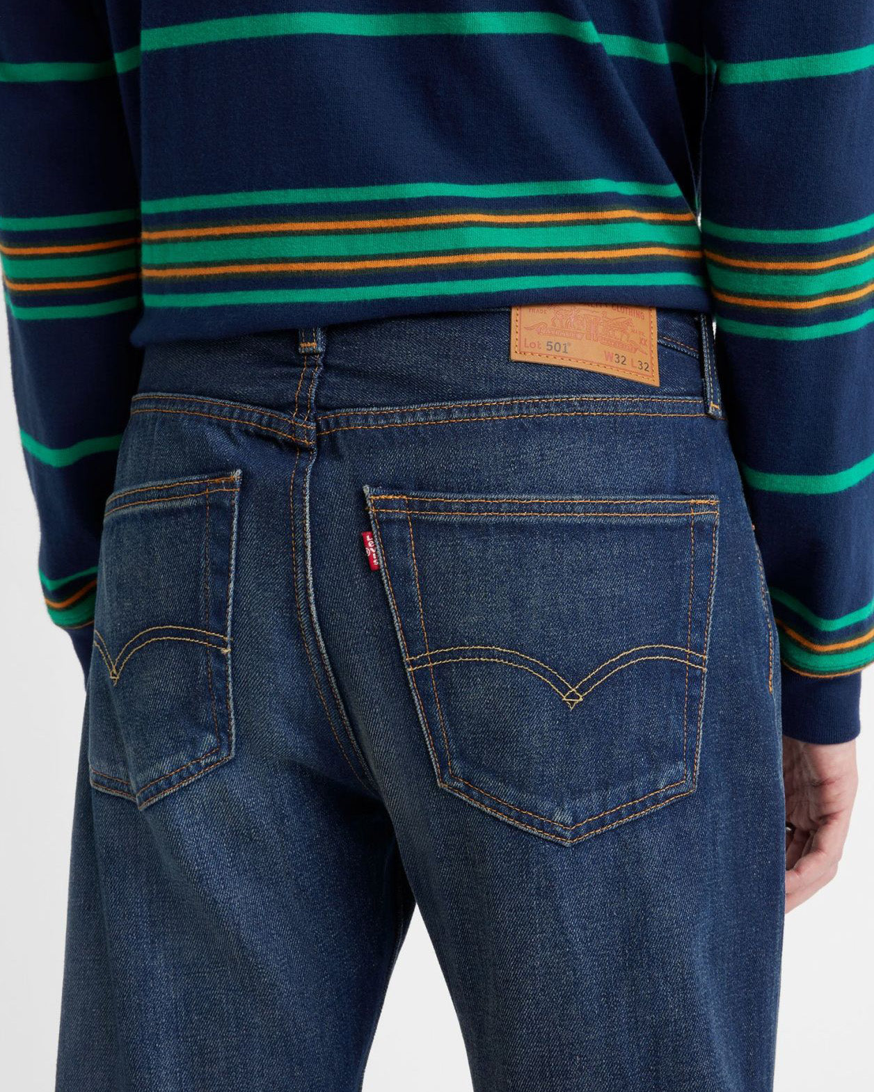 Levi's® 501 Original Regular Fit Mens Jeans - Low Tides Blue – JEANSTORE