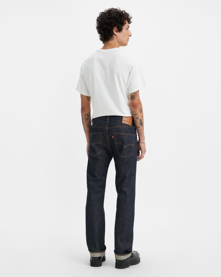 Levi's® 501 Original Shrink-To-Fit Mens Selvedge Jeans - Rainforest Rigid Selvedge