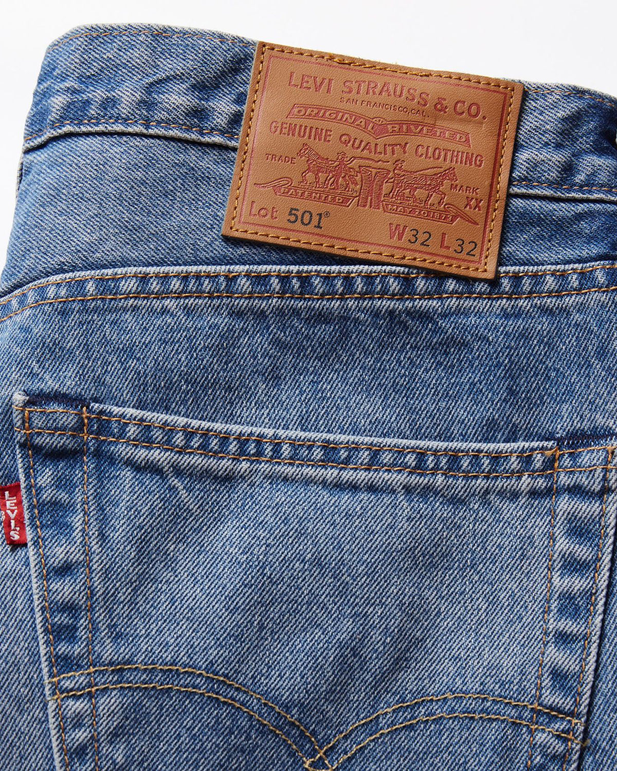 Levi's® 501 Original Regular Fit Mens Jeans - Chemicals | Levi's® Jeans | JEANSTORE