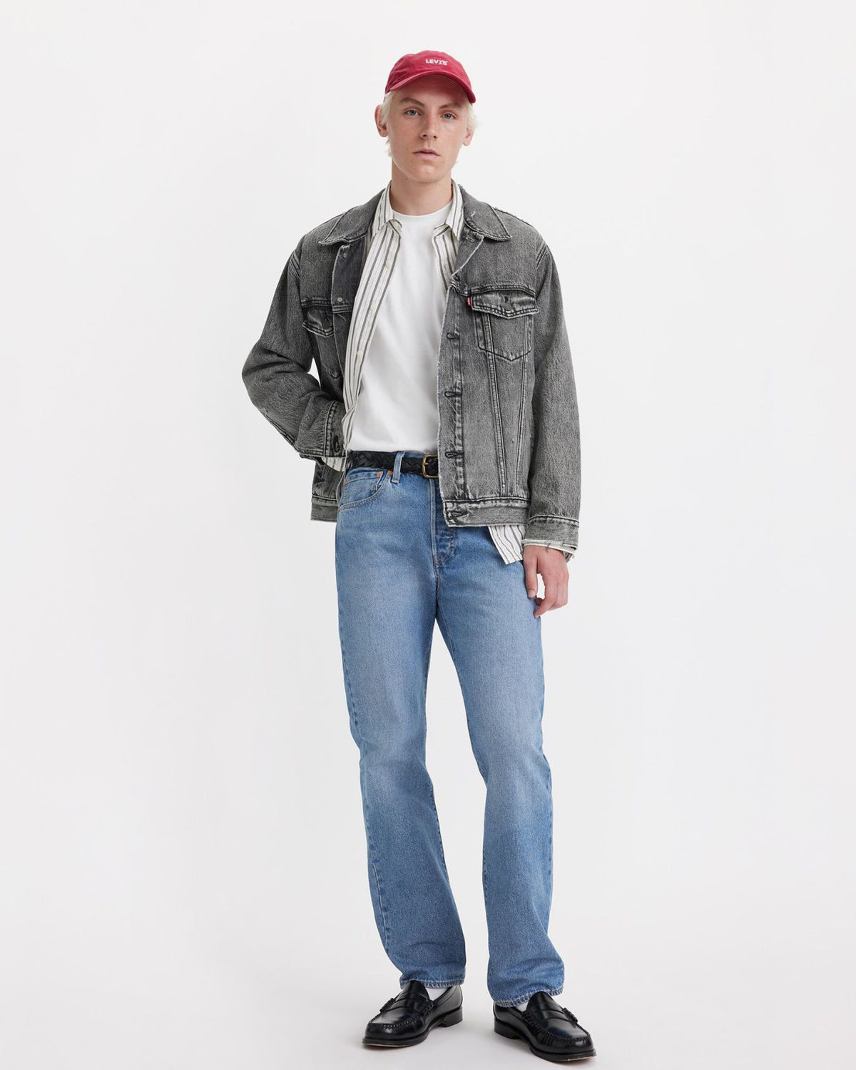 Levi's® 501 Original Regular Fit Mens Jeans - Chemicals | Levi's® Jeans | JEANSTORE