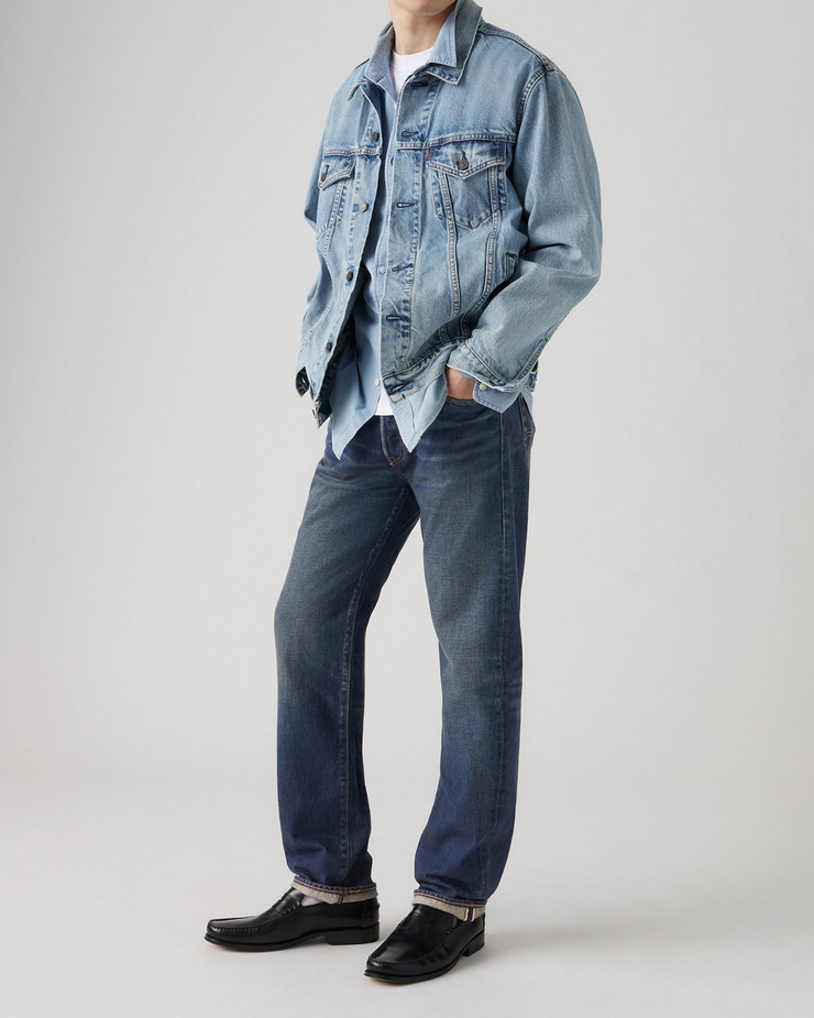 Levi's® 501 Original Regular Fit Selvedge Mens Jeans - 1937 Bounty Hunter | Levi's® Jeans | JEANSTORE