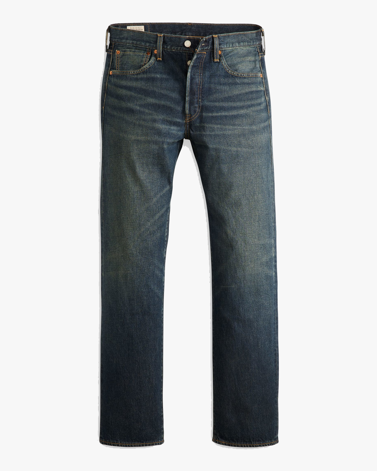 Levi's® 501 Original Regular Fit Selvedge Mens Jeans - 1937 Bounty Hun