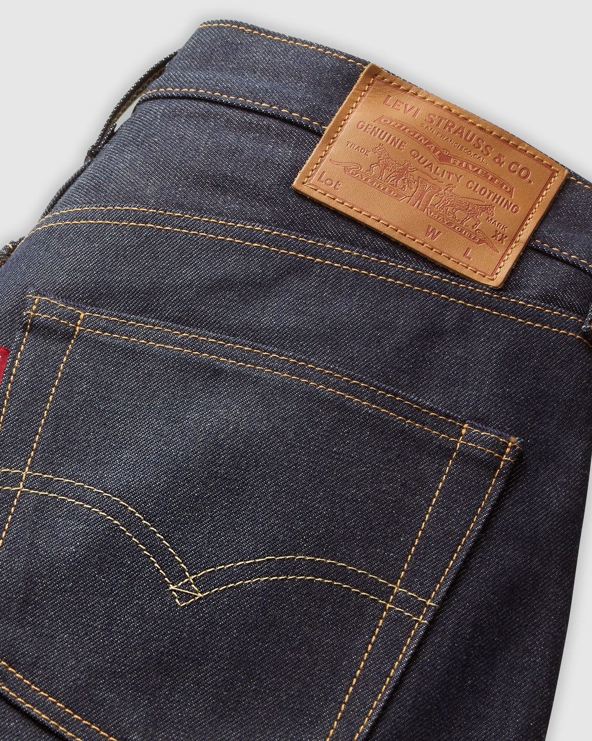 Levi's® 501 Original Regular Fit Selvedge Mens Jeans - Hudson Rigid | Levi's® Jeans | JEANSTORE