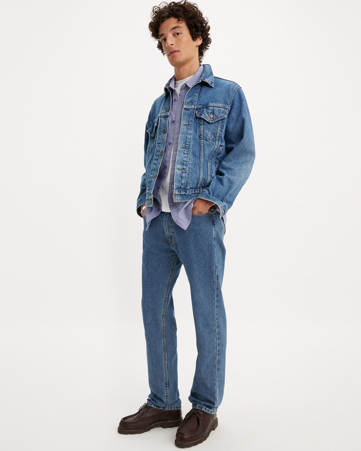 Levi's® 505 Regular Fit Mens Jeans - Medium Stonewash | Levi's® Jeans | JEANSTORE