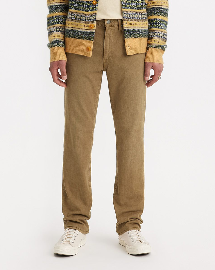 Levi's® 514 Relaxed Straight Mens Trousers - British Khaki X Stretch Twill | Levi's® Chinos & Non-Denim Pants | JEANSTORE