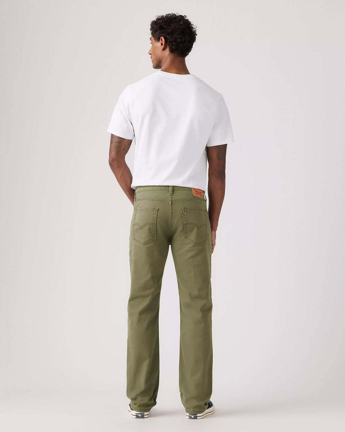 Levi's® 514 Relaxed Straight Mens Trousers - Olive Night Stretch Twill