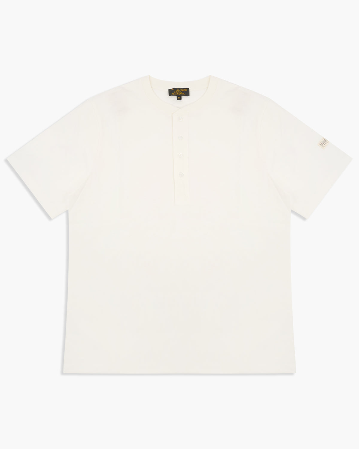 Le Mont St Michel Trenor Henley Tee - Off White | Le Mont St Michel T Shirts | JEANSTORE