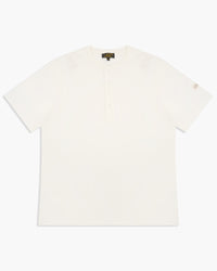 Le Mont St Michel Trenor Henley Tee - Off White | Le Mont St Michel T Shirts | JEANSTORE