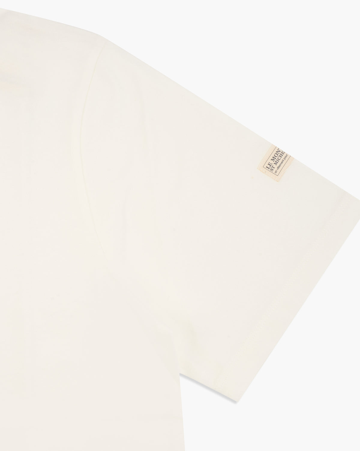 Le Mont St Michel Trenor Henley Tee - Off White | Le Mont St Michel T Shirts | JEANSTORE
