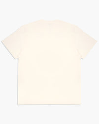 Le Mont St Michel Tobin Circular Knit Tee - Off White | Le Mont St Michel T Shirts | JEANSTORE