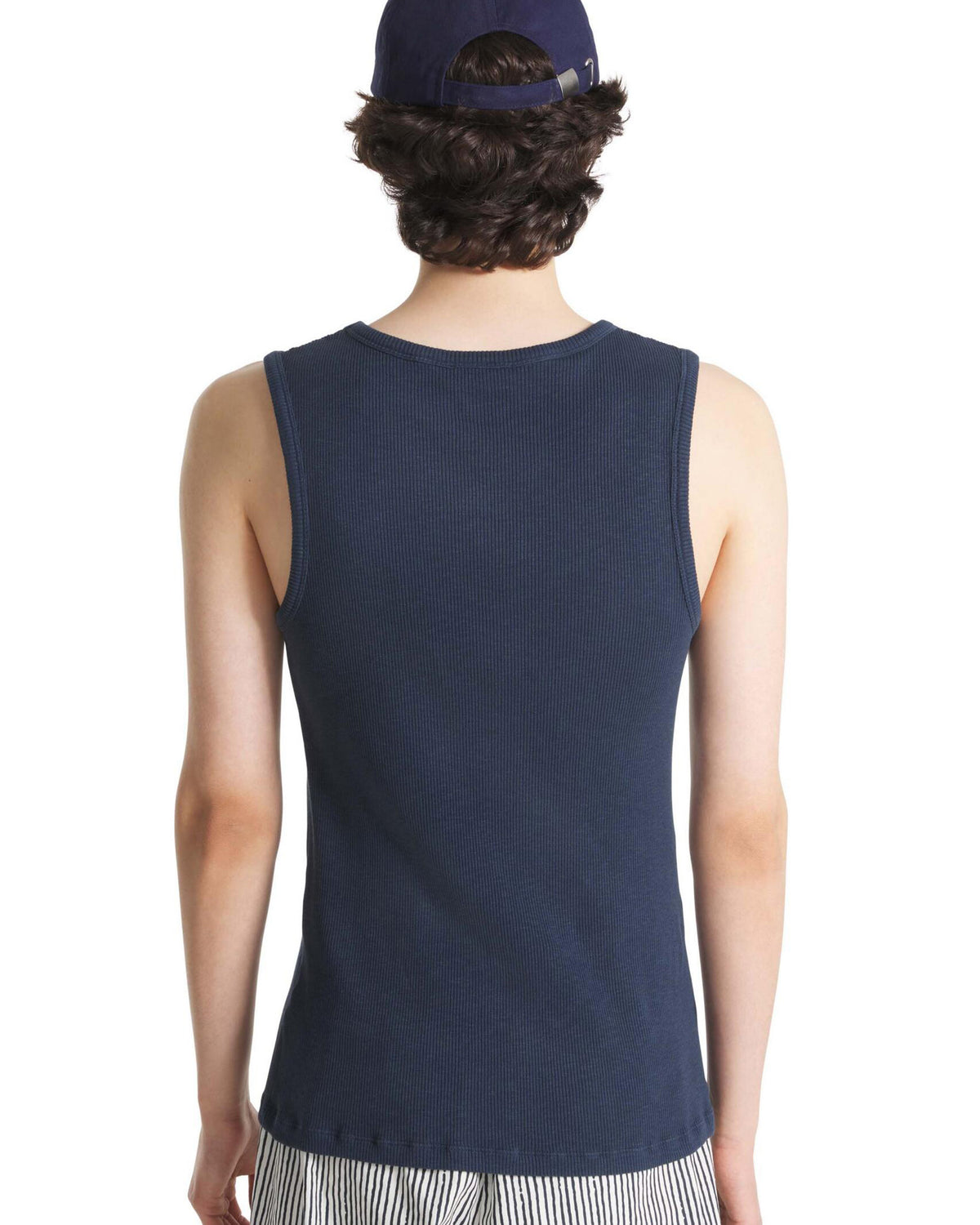Le Mont St Michel Timmy Marcel Tank Top - Navy