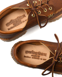 Yuketen Angler Moc w/ Lug Sole Shoe - BK Grizzly