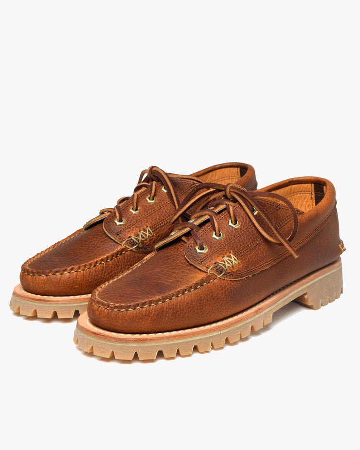 Yuketen Angler Moc w/ Lug Sole Shoe - BK Grizzly