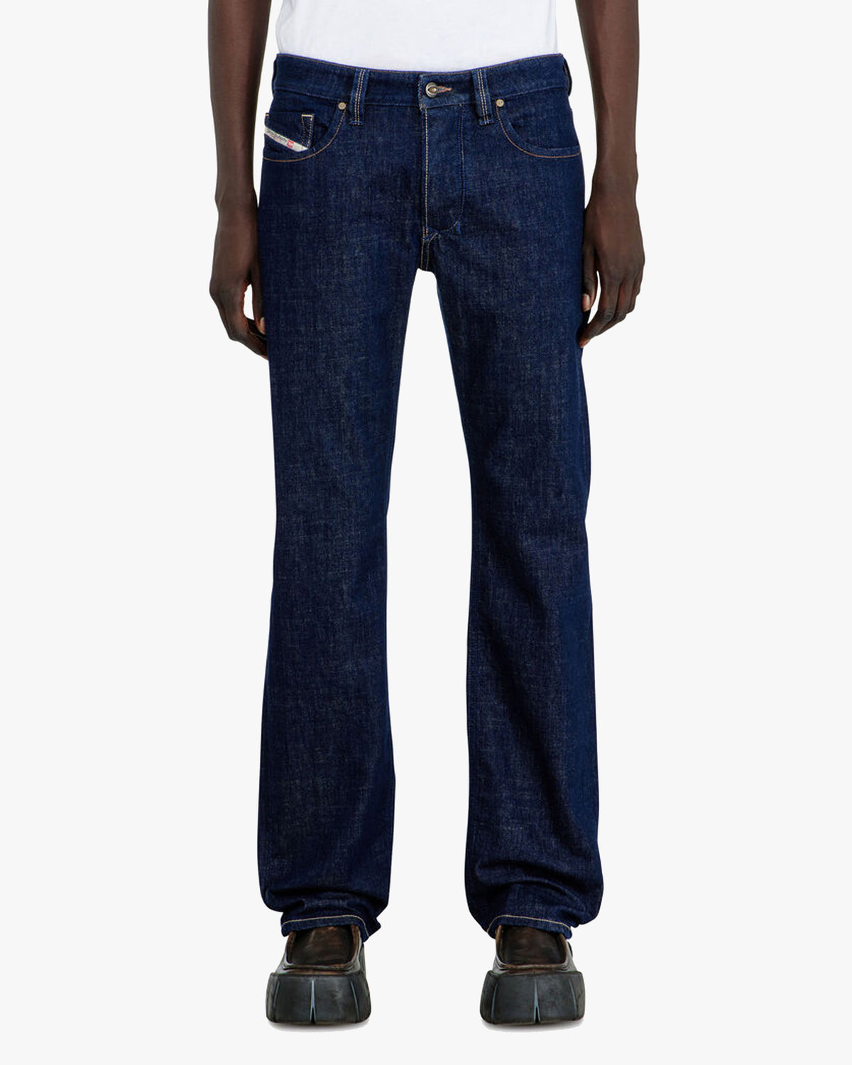 Diesel Made In Italy 1985 Larkee Straight Fit Mens Jeans - 007EQ / Dark Blue | Diesel Jeans | Jeanstore