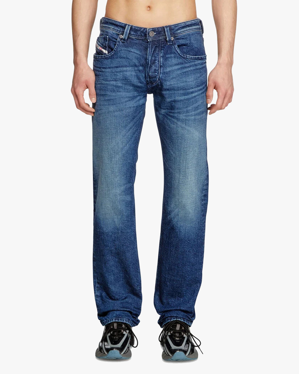 Diesel 1985 Larkee Straight Fit Mens Jeans - 09L51 / Dark Blue