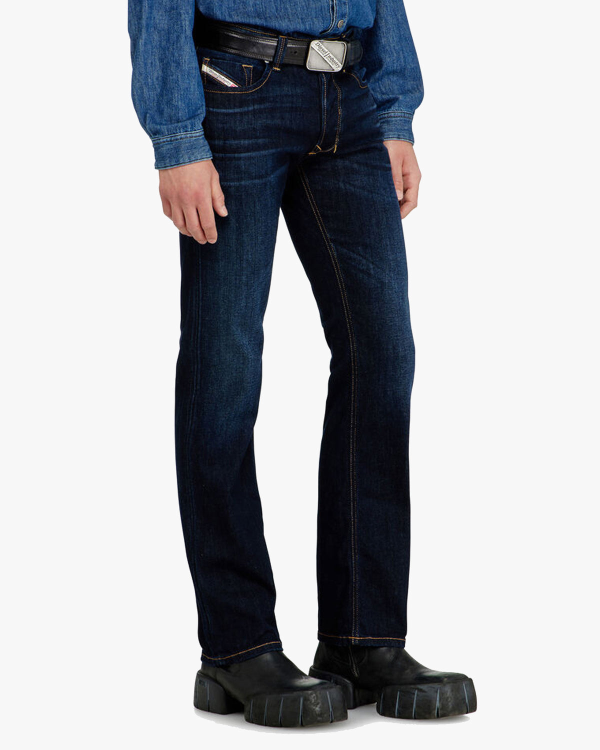 Diesel 1985 Larkee Straight Fit Mens Jeans - 09Q15 / Dark Blue | Diesel Jeans | JEANSTORE