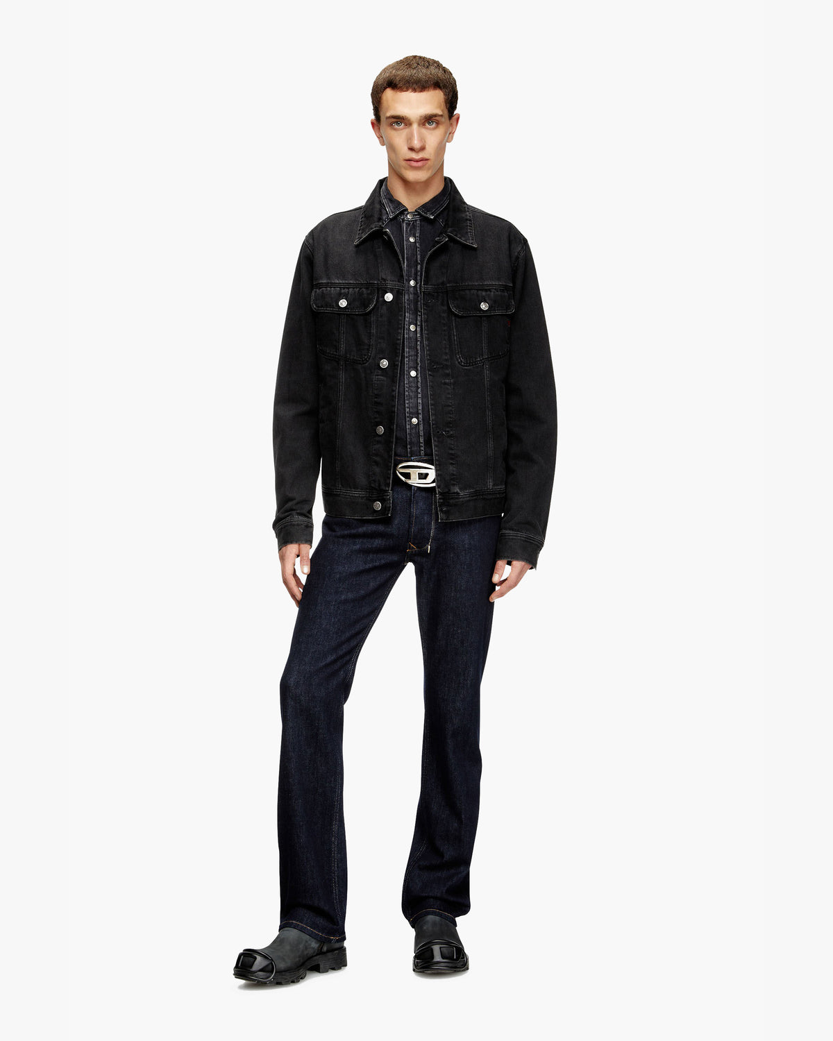 Diesel 1985 Larkee Straight Fit Mens Jeans - 0DBEJ / Dark Blue | Diesel Jeans | JEANSTORE