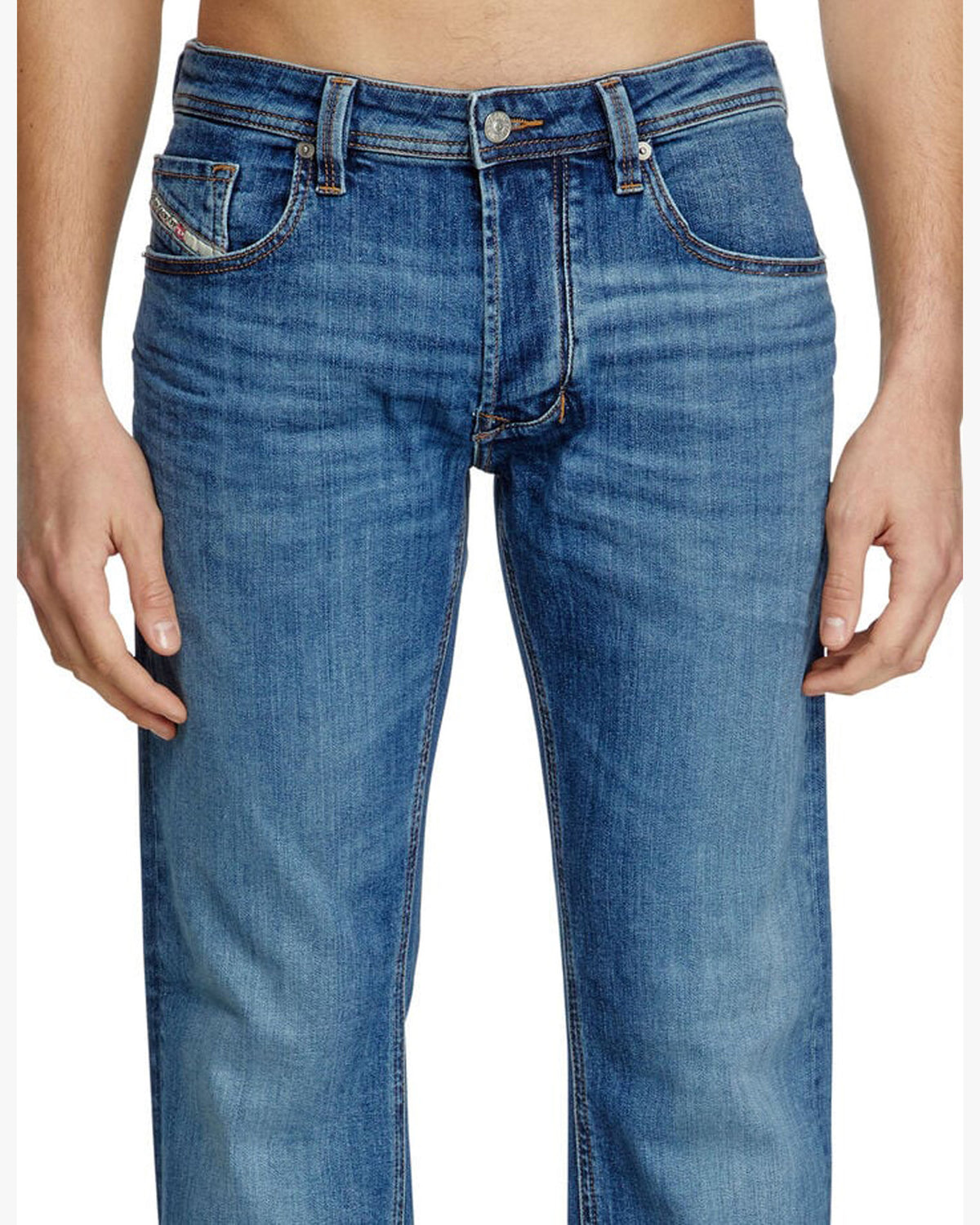 Diesel 1985 Larkee Straight Fit Mens Jeans - 0KIAL / Light Blue | Diesel Jeans | JEANSTORE