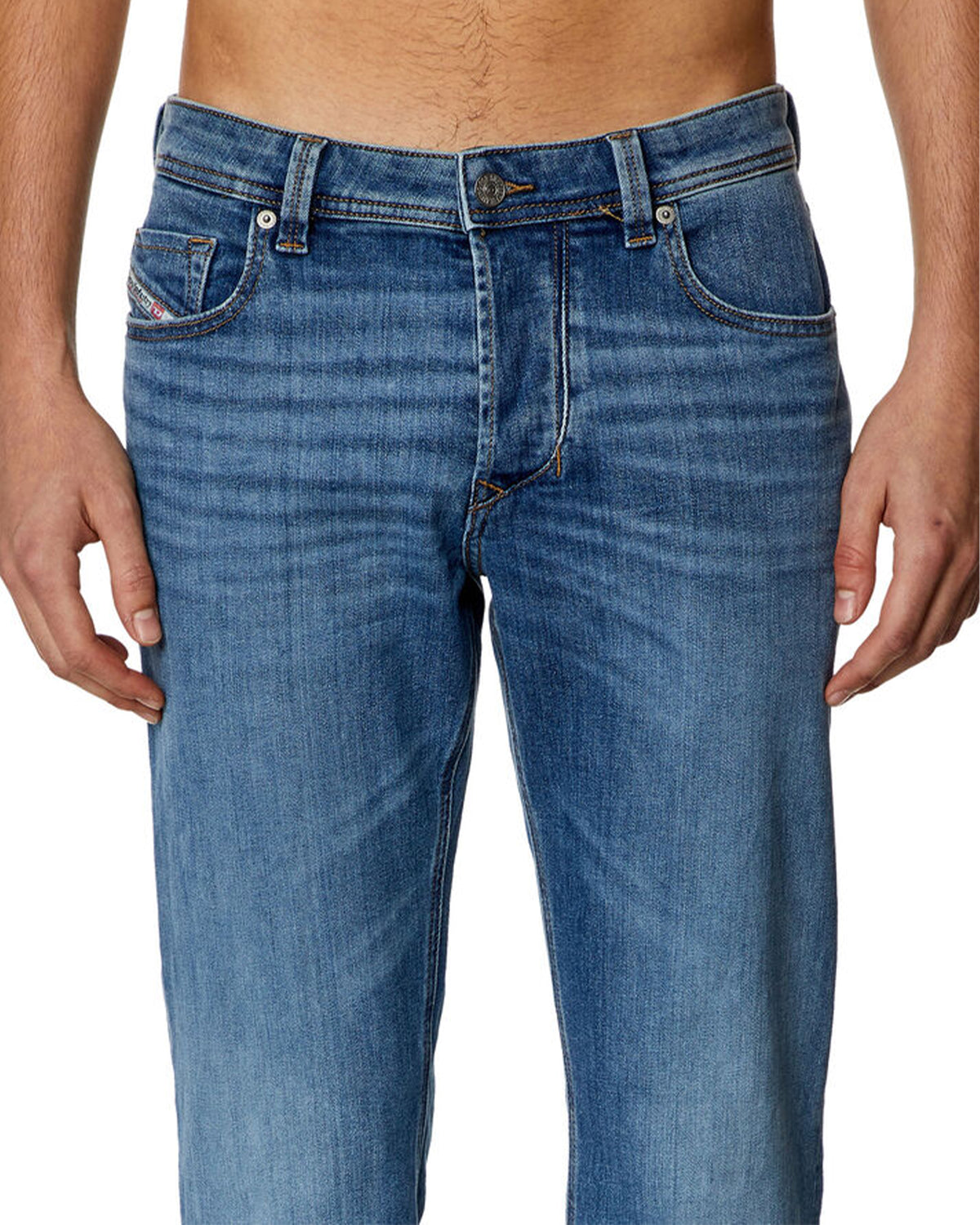 Diesel 1986 Larkee-Beex Straight Fit Mens Jeans - 0KIAL / Light Blue