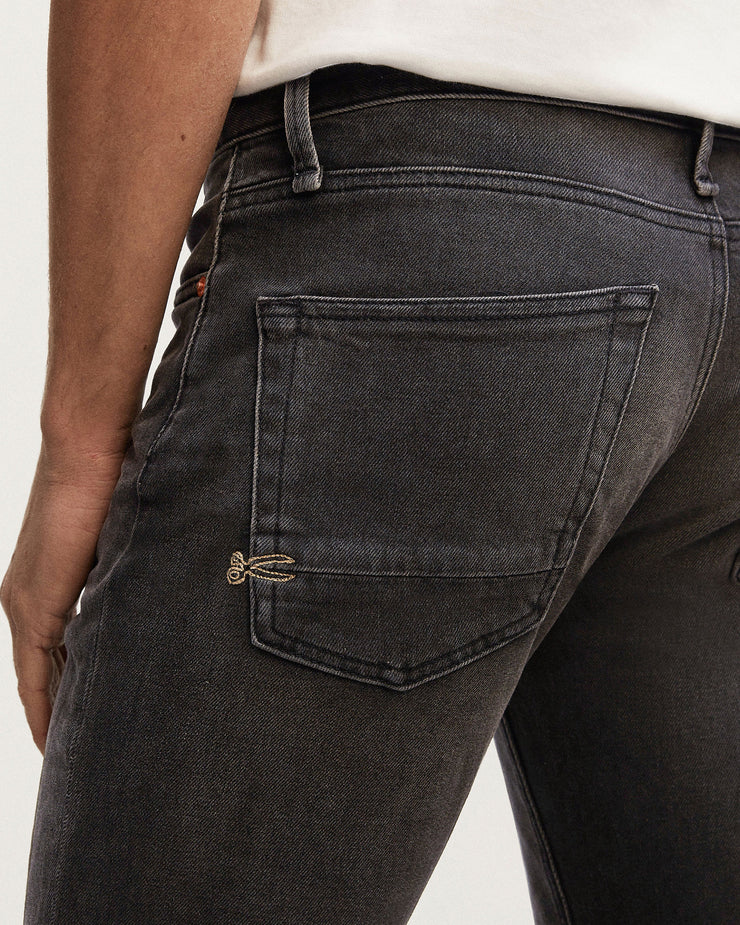 Denham Razor Slim Tapered Mens Jeans - AWB / Authentic Black Wash