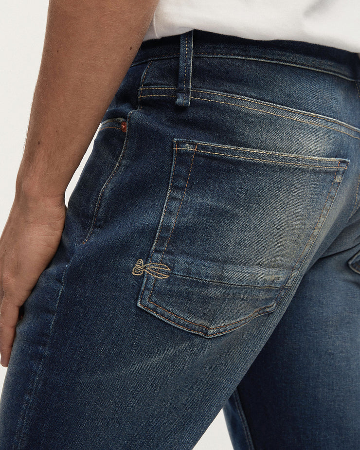 Denham Ridge Straight Fit Mens Jeans - ADT / Authentic Dark Tint
