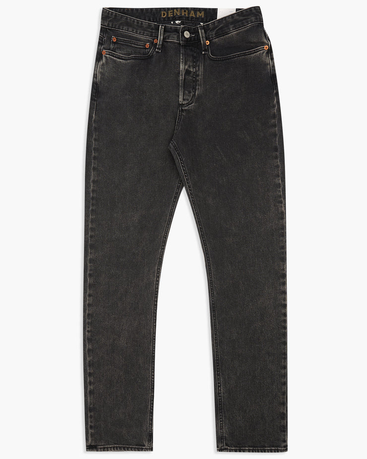 Denham Taper Relaxed Tapered Mens Jeans - STWB / Stonewashed Black
